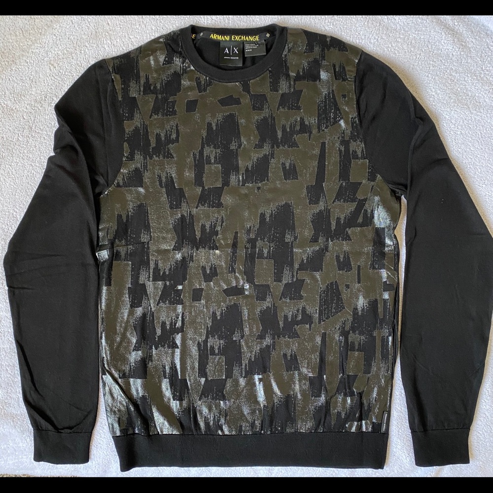 ARMANI EXCHANGE Mens Long Sleeve T-Shirt